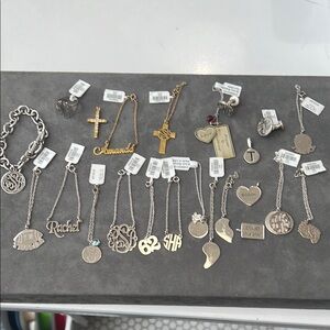 New! Assorted Plated Silver Stainless and Plated Gold Charms. Decorate, Cute!